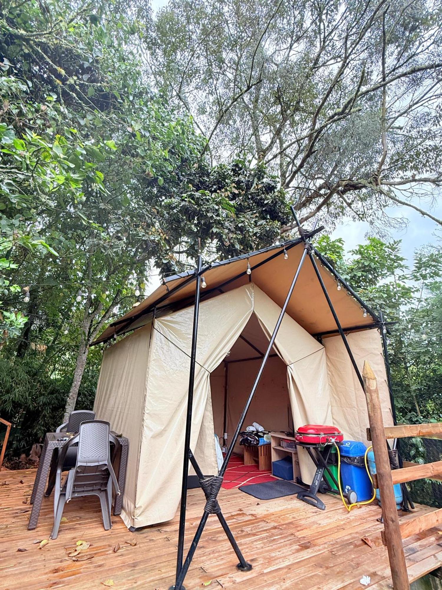 Glamping Colibri, Bosque Vecino Y Vista A La Montana Al Mismo Tiempo * Jardin